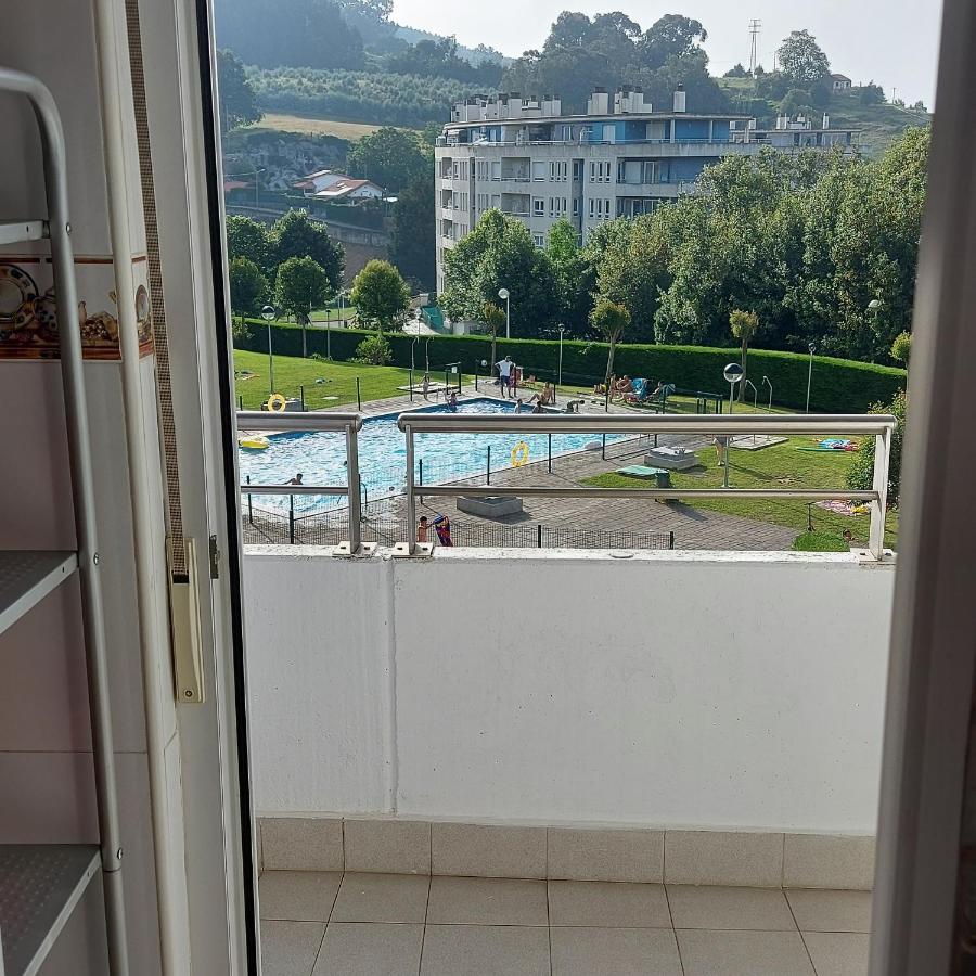 Apartamento Soleado piso con terraza, piscina y a 8 ' centro Castro Urdiales Exterior foto